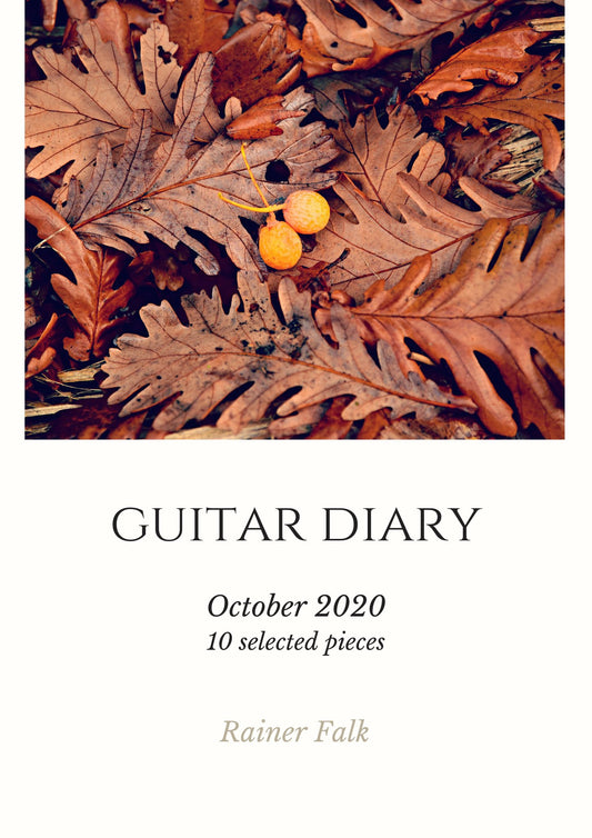 GUITAR DIARY - OCTOBER 2020