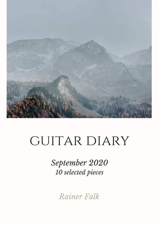 GUITAR DIARY - SEPTEMBER 2020